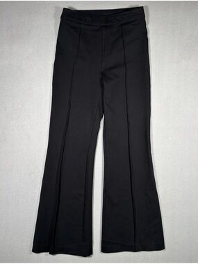 Spanx The Perfect Pant Point Hi-Rise Flare Womens Size XL Black Pull-On Stretch
